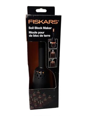 fiskars soil block maker for starting seeds sustainably
